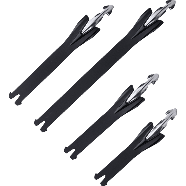 ALPINESTARS BUCKLE STRAP T7 (AFTER 2024) Black Front - Driven Powersports