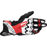 ALPINESTARS GLOVE GP+ R V3 LTHR BK/WT/BRT - DRIVEN Canada's Powersports 80593475420413550825 - 1304 - S