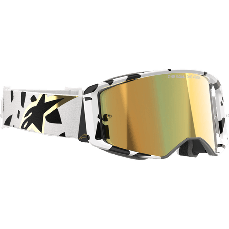 ALPINESTARS GOGGLE SUPERTECH CORP WHT/GLD - DRIVEN Canada's Powersports 80593474956755100325 - 2044