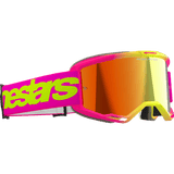ALPINESTARS GOGGLE VISION 5 WORDMARK PNK/YLW/MIR - DRIVEN Canada's Powersports 80593474962145102425 - 3085