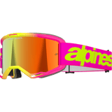 ALPINESTARS GOGGLE VISION 5 WORDMARK PNK/YLW/MIR - DRIVEN Canada's Powersports 80593474962145102425 - 3085