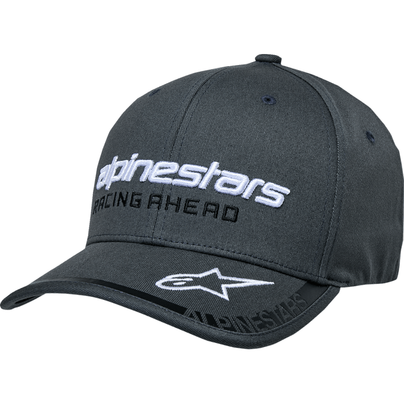 ALPINESTARS HAT CRV BILL INDENT CHAR/BLK - DRIVEN Canada's Powersports 80593475918271235 - 81410 - 1810 - S/M