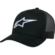 ALPINESTARS HAT TRUCKER AGELESS OS Black/Black Front - Driven Powersports