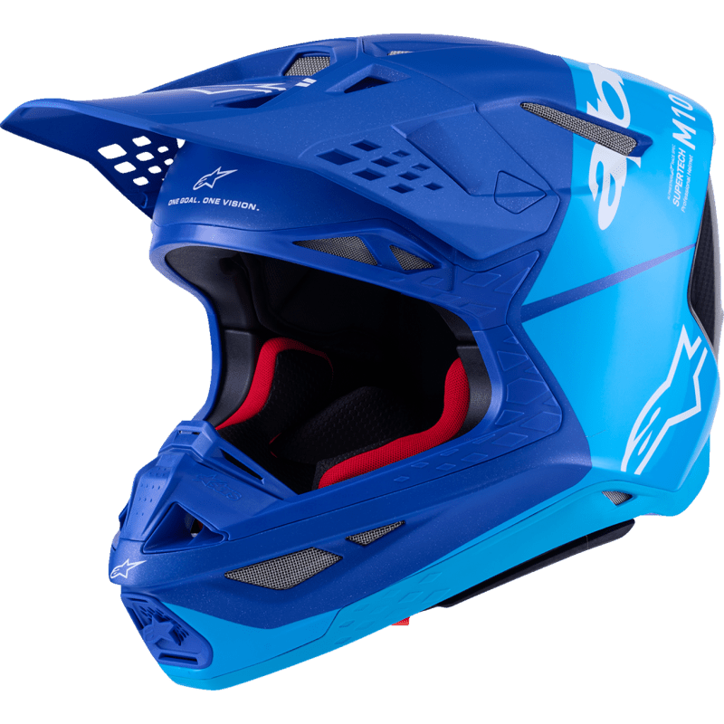 ALPINESTARS HELMET S - M10 FLOOD BLUE/BLK - CARB - DRIVEN Canada's Powersports 80593475957198300923 - 7282 - S