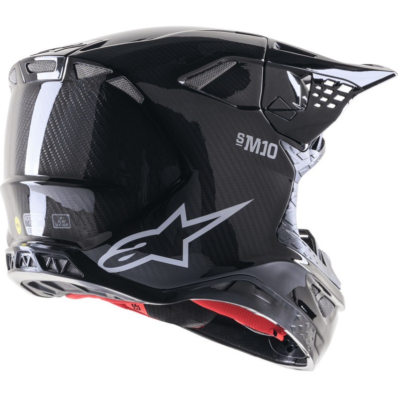 ALPINESTARS HELMET SM10 SOLID CARB - DRIVEN Canada's Powersports 80593471708938300123 - 1188 - S