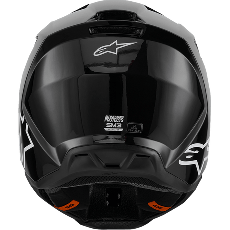 ALPINESTARS HELMET SM3 BLACK - GLOSS - DRIVEN Canada's Powersports 80593475713798300426 - 1180 - XS