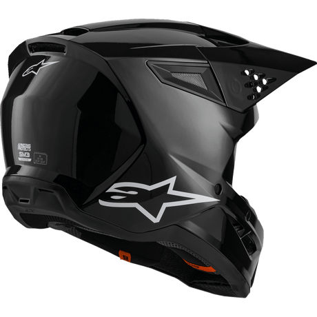ALPINESTARS HELMET SM3 BLACK - GLOSS - DRIVEN Canada's Powersports 80593475713798300426 - 1180 - XS
