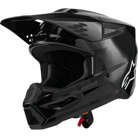 ALPINESTARS HELMET SM3 BLACK - GLOSS - DRIVEN Canada's Powersports 80593475713798300426 - 1180 - XS