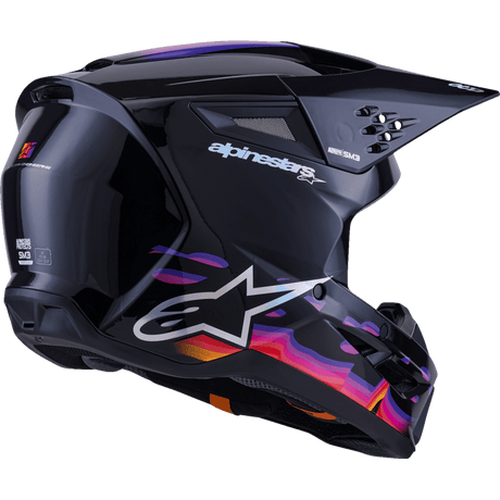 ALPINESTARS HELMET SM3 FORCE BLACK - GLOSS - DRIVEN Canada's Powersports 80593475725818301126 - 1180 - S