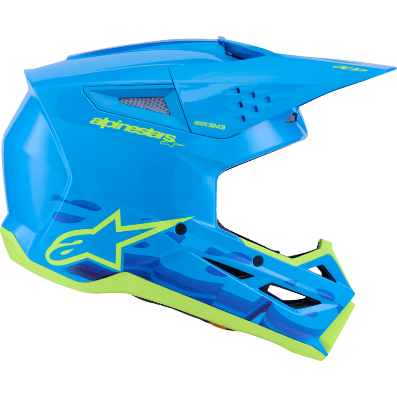 ALPINESTARS HELMET SM3 FORCE CYAN - DRIVEN Canada's Powersports 80593475727038301126 - 7232 - S