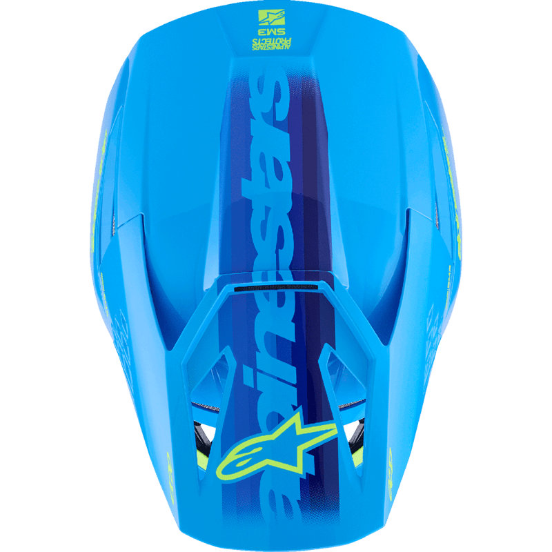 ALPINESTARS HELMET SM3 FORCE CYAN - DRIVEN Canada's Powersports 80593475727038301126 - 7232 - S
