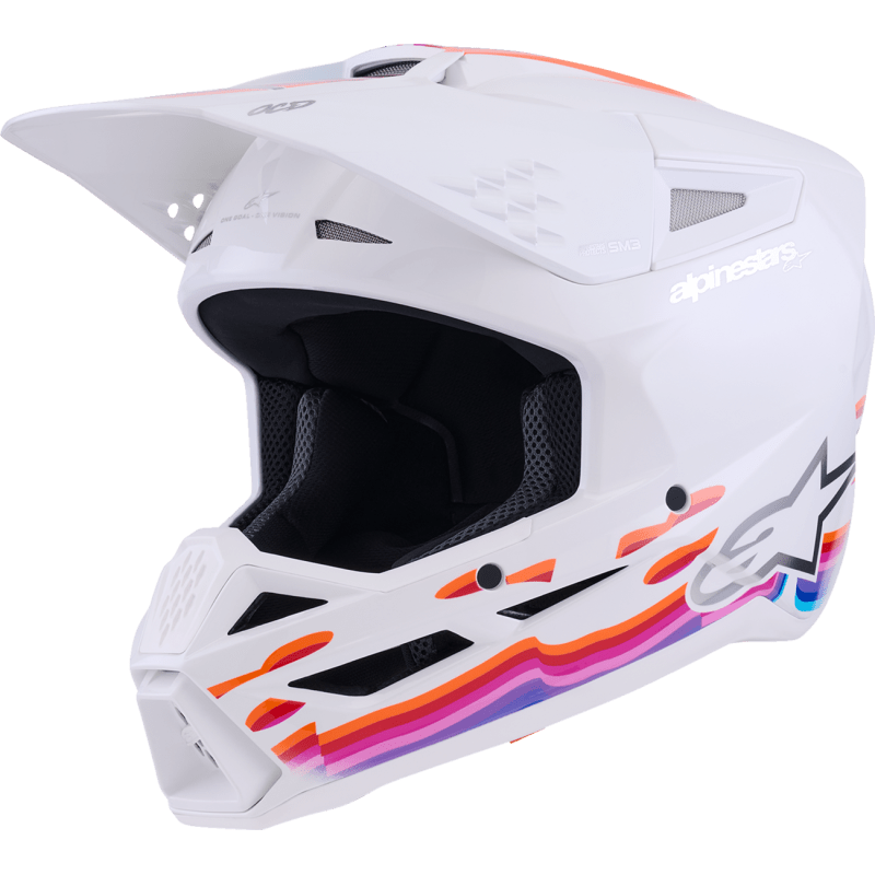 ALPINESTARS HELMET SM3 FORCE WHITE - GLOSS - DRIVEN Canada's Powersports 80593475726428301126 - 2180 - S