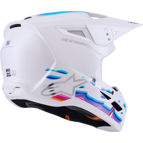 ALPINESTARS HELMET SM3 FORCE WHITE - GLOSS - DRIVEN Canada's Powersports 80593475726428301126 - 2180 - S