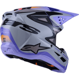 ALPINESTARS HELMET SM3 JETTSON GRAY/PUR/BLK - DRIVEN Canada's Powersports 80593476467708302726 - 9277 - S