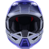 ALPINESTARS HELMET SM3 JETTSON GRAY/PUR/BLK - DRIVEN Canada's Powersports 80593476467708302726 - 9277 - S