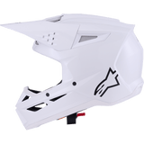 ALPINESTARS HELMET SM3 WHITE - GLOSS - DRIVEN Canada's Powersports 80593475714308300426 - 2180 - XS
