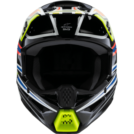 ALPINESTARS HELMET SM3 YTH WURX B/Y/BL/R S ECE06 (8302125 - 1574 - YS) - DRIVEN Canada's Powersports 80593474469128302125 - 1574 - YS