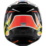 ALPINESTARS HELMET SM3 YTH WURX B/Y/BL/R S ECE06 (8302125 - 1574 - YS) - DRIVEN Canada's Powersports 80593474469128302125 - 1574 - YS