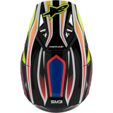 ALPINESTARS HELMET SM3 YTH WURX B/Y/BL/R S ECE06 (8302125 - 1574 - YS) - DRIVEN Canada's Powersports 80593474469128302125 - 1574 - YS