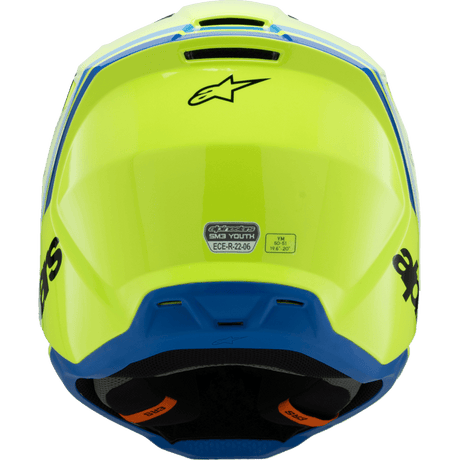 ALPINESTARS HELMET SM3 YTH Y/B/BL S ECE06 (8301925 - 5017 - YS) - DRIVEN Canada's Powersports 80593474468378301925 - 5017 - YS