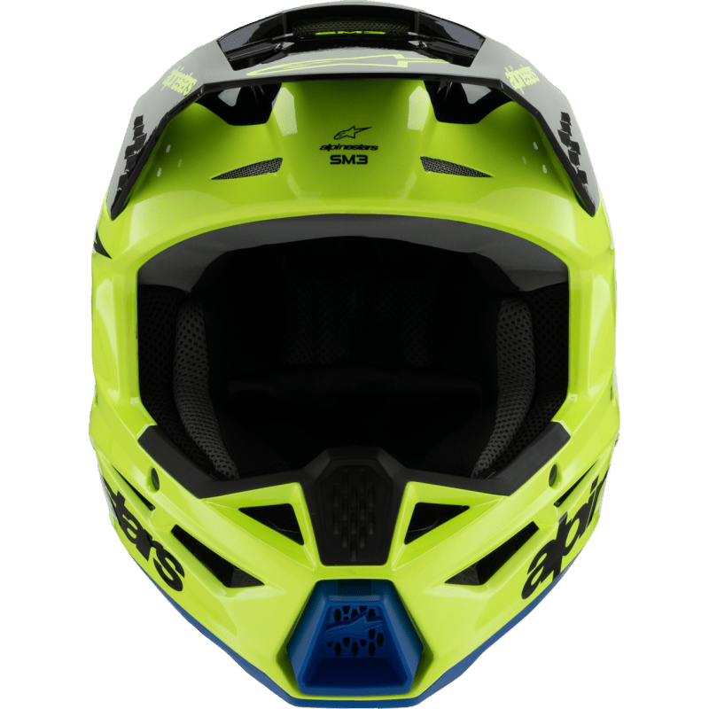 ALPINESTARS HELMET SM3 YTH Y/B/BL S ECE06 (8301925 - 5017 - YS) - DRIVEN Canada's Powersports 80593474468378301925 - 5017 - YS