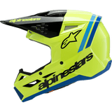 ALPINESTARS HELMET SM3 YTH Y/B/BL S ECE06 (8301925 - 5017 - YS) - DRIVEN Canada's Powersports 80593474468378301925 - 5017 - YS