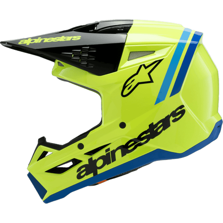 ALPINESTARS HELMET SM3 YTH Y/B/BL S ECE06 (8301925 - 5017 - YS) - DRIVEN Canada's Powersports 80593474468378301925 - 5017 - YS