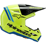 ALPINESTARS HELMET SM3 YTH Y/B/BL S ECE06 (8301925 - 5017 - YS) - DRIVEN Canada's Powersports 80593474468378301925 - 5017 - YS