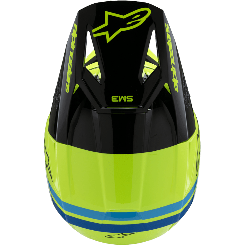 ALPINESTARS HELMET SM3 YTH Y/B/BL S ECE06 (8301925 - 5017 - YS) - DRIVEN Canada's Powersports 80593474468378301925 - 5017 - YS