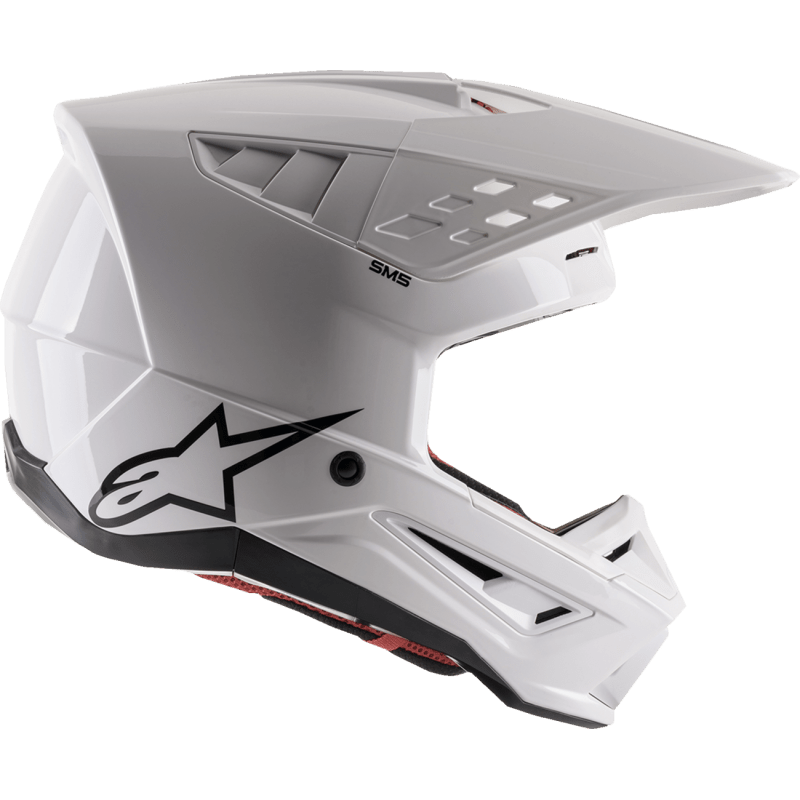 ALPINESTARS HELMET SM5 SOLID White Other - Driven Powersports