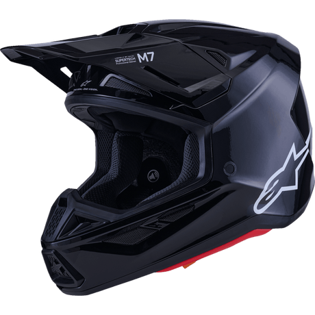 ALPINESTARS HELMET SM7 BLACK - GLOSS - DRIVEN Canada's Powersports 80593475852398301326 - 1180 - M
