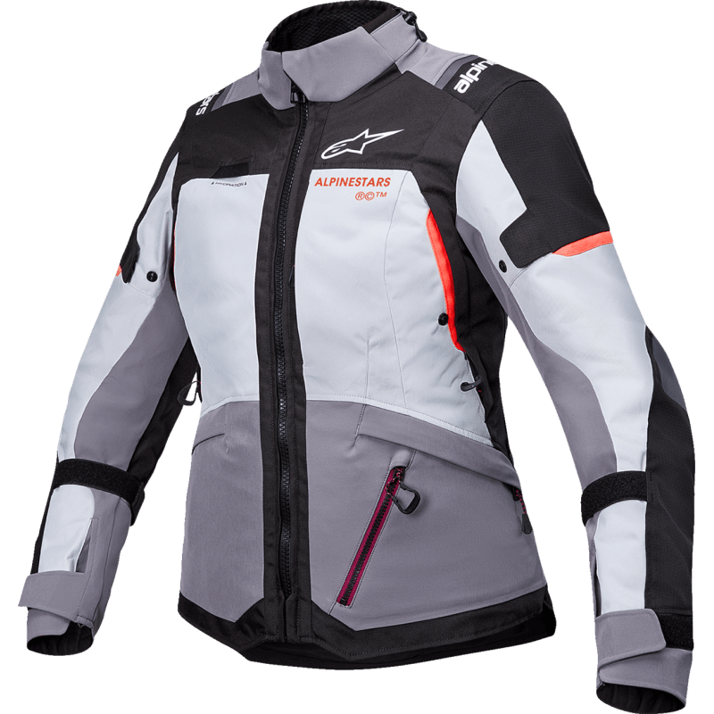 ALPINESTARS JACKET 4W ANDES V4 DS GRAY/BLACK/CORAL - DRIVEN Canada's Powersports 80593476232073210126 - 9276 - S