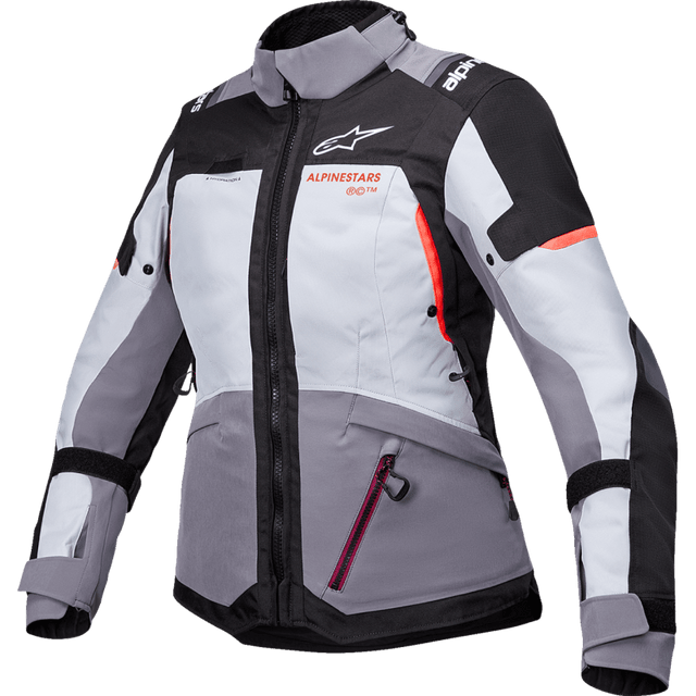 ALPINESTARS JACKET 4W ANDES V4 DS GRAY/BLACK/CORAL - DRIVEN Canada's Powersports 80593476232073210126 - 9276 - S