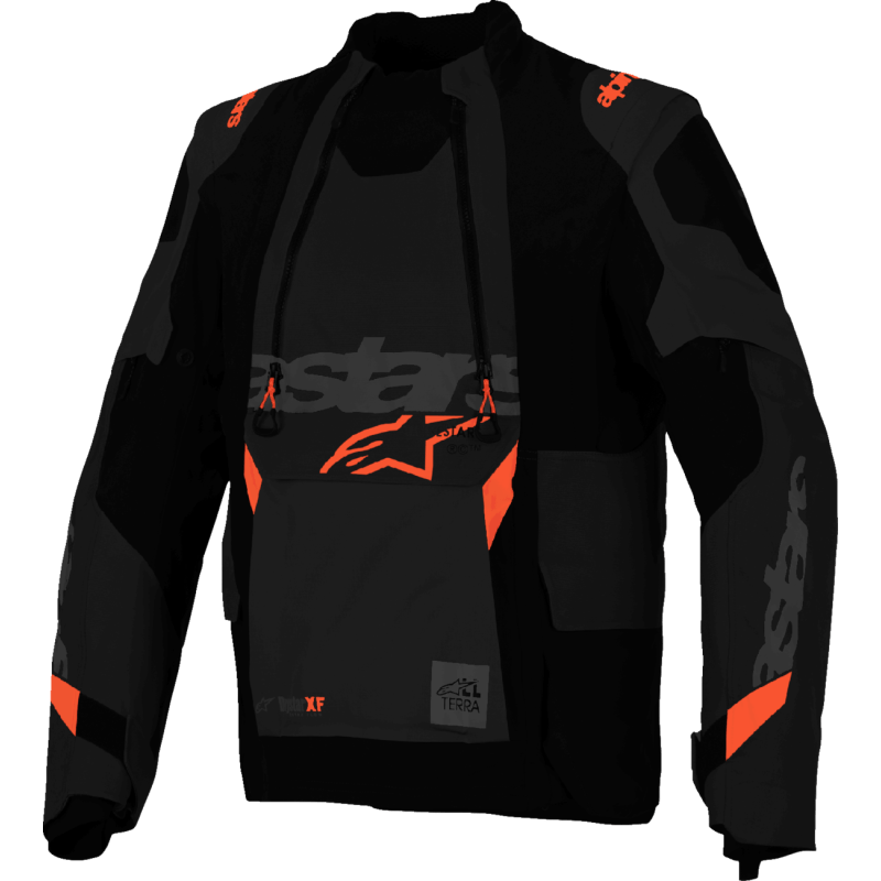 ALPINESTARS JACKET HALO PRO DS XF LMNTD BLK/DK SHADOW - DRIVEN Canada's Powersports 80593476208173200426 - 1065 - M