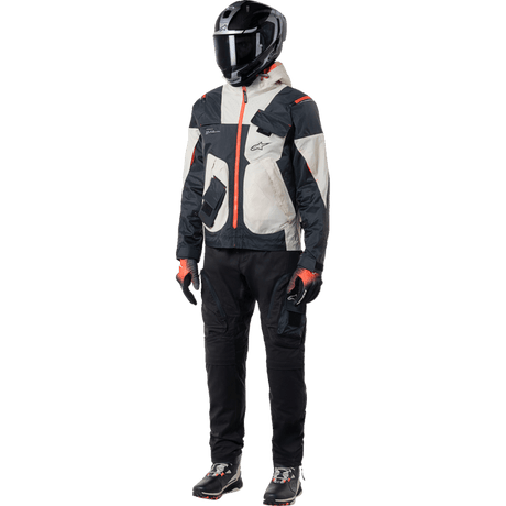ALPINESTARS JACKET MOGRESS AIR BLK/ALMOND/ORG - DRIVEN Canada's Powersports 80593475396903301625 - 1489 - S