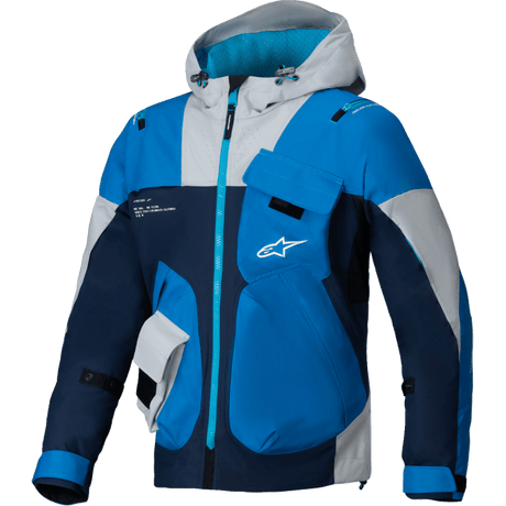 ALPINESTARS JACKET MOGRESS AIR BLUE/ALMOND - DRIVEN Canada's Powersports 80593475397513301625 - 7187 - S