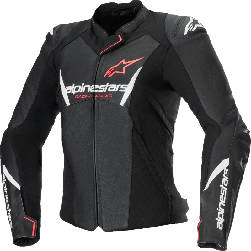 Alpinestars Jacket Stella Fstr V3 Lthr BLK/WHT/CRL - DRIVEN Canada's Powersports 80593473935683113625-1781-38