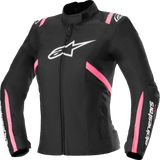 Alpinestars Jacket Stella T - SPS V2 WP B/W/P - DRIVEN Canada's Powersports 80593473982803210225-1832-S