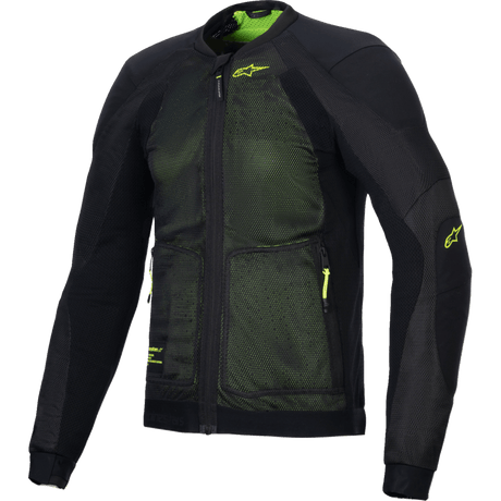 ALPINESTARS JACKET TROOP AIR BLK/FLUO - DRIVEN Canada's Powersports 80593475390103301225 - 168 - S