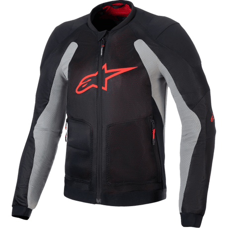 ALPINESTARS JACKET TROOP AIR BLK/GRY/BRIGHT - DRIVEN Canada's Powersports 80593475388913301225 - 1087 - S