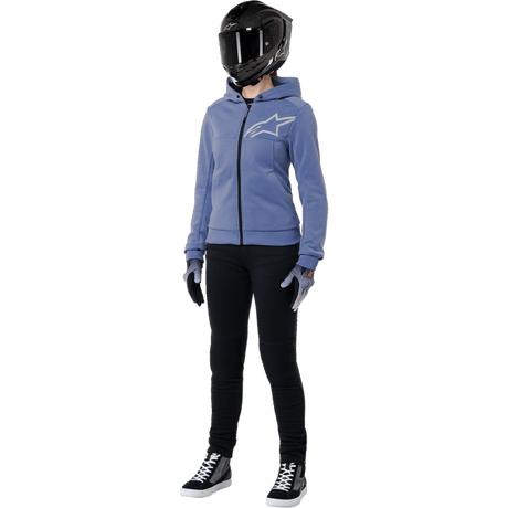 ALPINESTARS JACKET/HOODIE 4W CHROME V2 VIOLET/WHT - DRIVEN Canada's Powersports 80593475455784210225 - 7185 - S