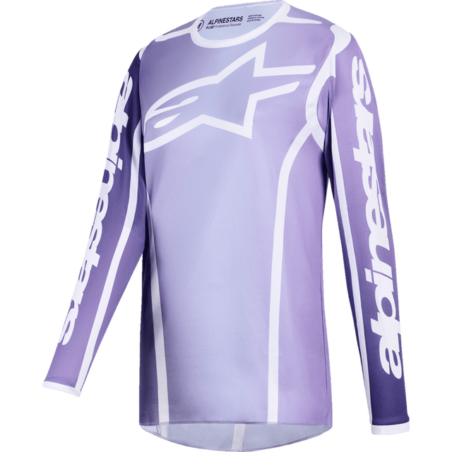 ALPINESTARS JERSEY 4W FLUID APEX VIOLET/WHI - DRIVEN Canada's Powersports 80593476389353781126 - 392 - XS