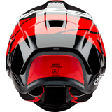 Alpinestars S - R10 Element Helmet Carb/R/W - DRIVEN Canada's Powersports 8059347376228200324-1363-XS