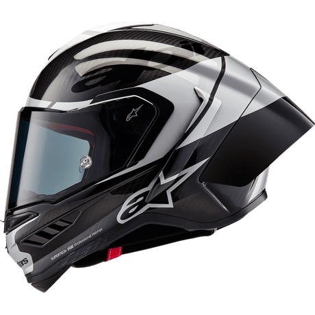 Alpinestars S - R10 Element Helmet Carb/SIL/BK - DRIVEN Canada's Powersports 8059347376288200324-1368-XS