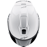 ALPINESTARS S - R10 SOLID HELMET WHT GLS/BLK - DRIVEN Canada's Powersports 8059347341058200124 - 2170 - XS