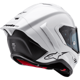 ALPINESTARS S - R10 SOLID HELMET WHT GLS/BLK - DRIVEN Canada's Powersports 8059347341058200124 - 2170 - XS