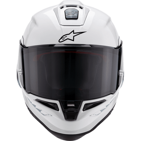 ALPINESTARS S - R10 SOLID HELMET WHT GLS/BLK - DRIVEN Canada's Powersports 8059347341058200124 - 2170 - XS