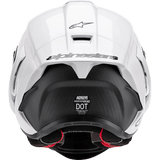 ALPINESTARS S - R10 SOLID HELMET WHT GLS/BLK - DRIVEN Canada's Powersports 8059347341058200124 - 2170 - XS
