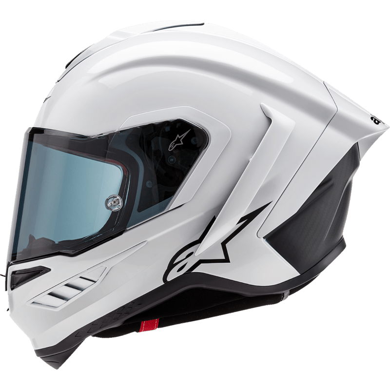 ALPINESTARS S - R10 SOLID HELMET WHT GLS/BLK - DRIVEN Canada's Powersports 8059347341058200124 - 2170 - XS