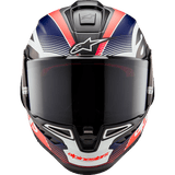 Alpinestars S - R10 Team Helmet CRB/R/BL - DRIVEN Canada's Powersports 8059347376168200224-1383-XS